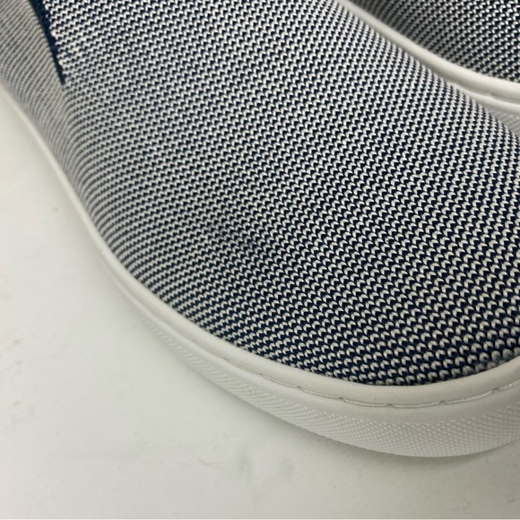 Rothy's The Original Slip On Sneaker Size 7.5 Weave Blue White Knit - Picture 5 of 9